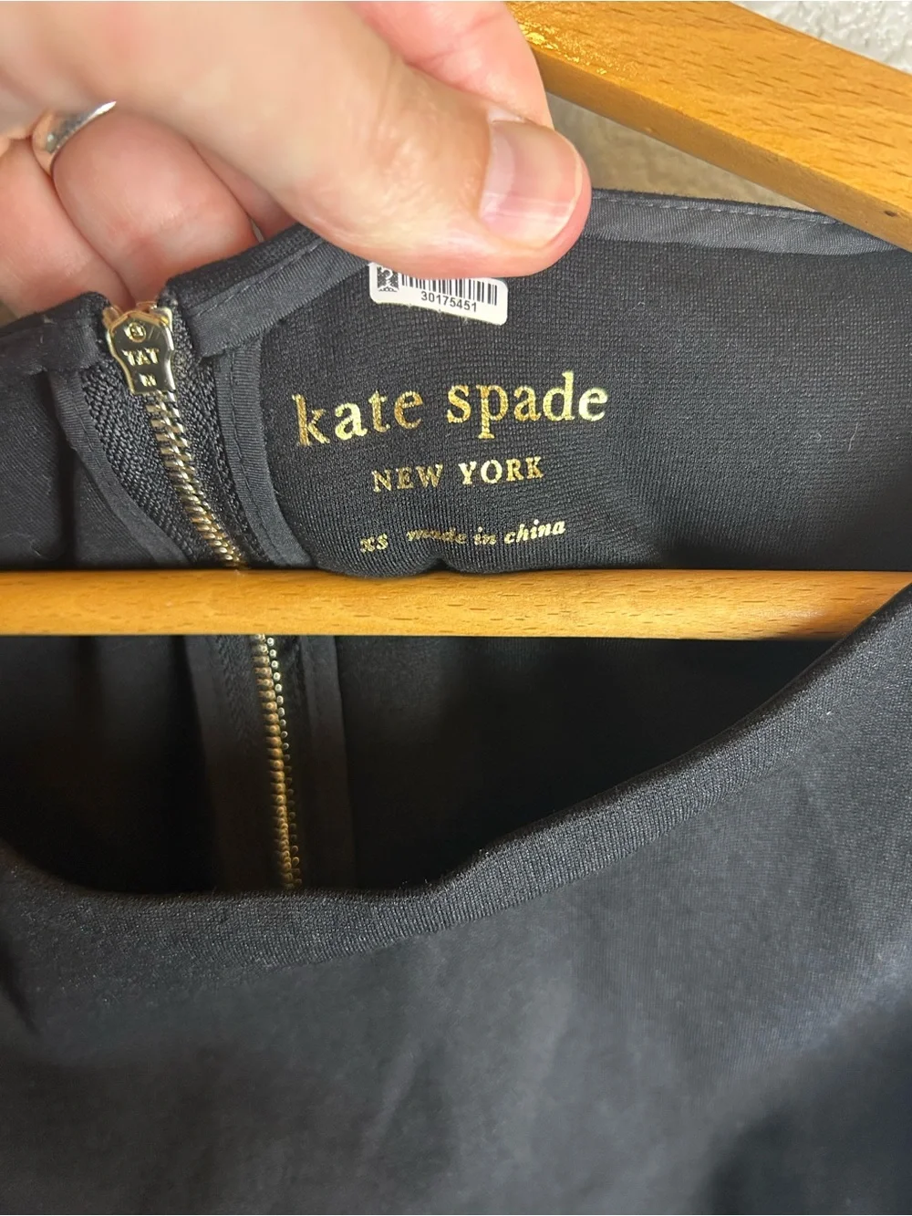 kate spade sleek black